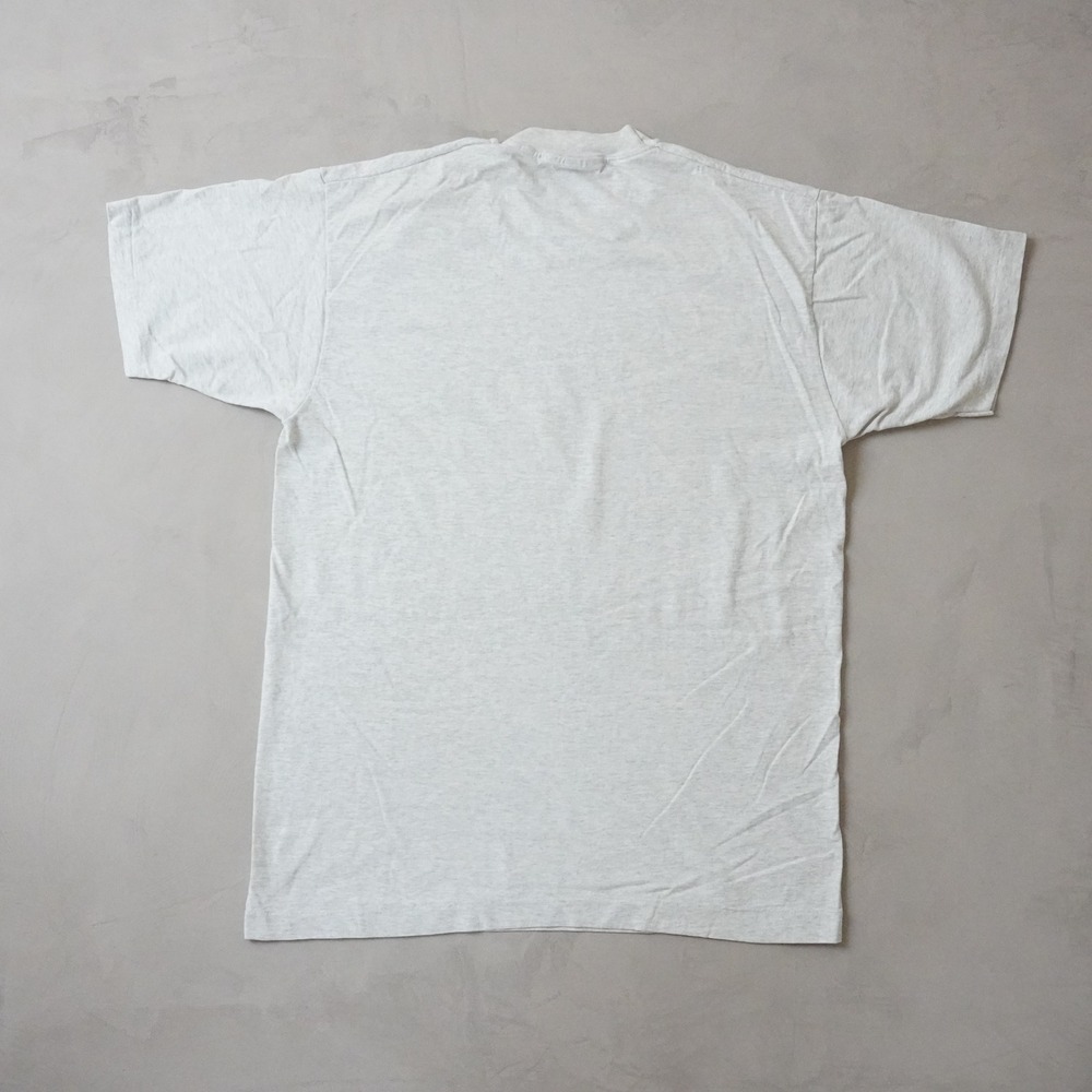 Vintage T-Shirt Large Mens 90s Grey Camp Potosi Staff USA Fruit of the Loom - Picture 2 of 8